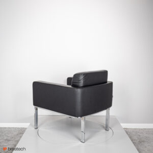 Fotel designerski skórzany Kron